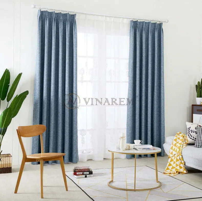 cách may rèm cửa 2 lớp