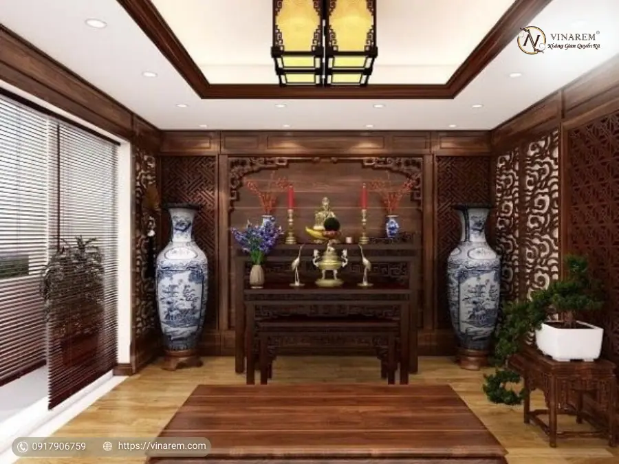 rèm sáo gỗ