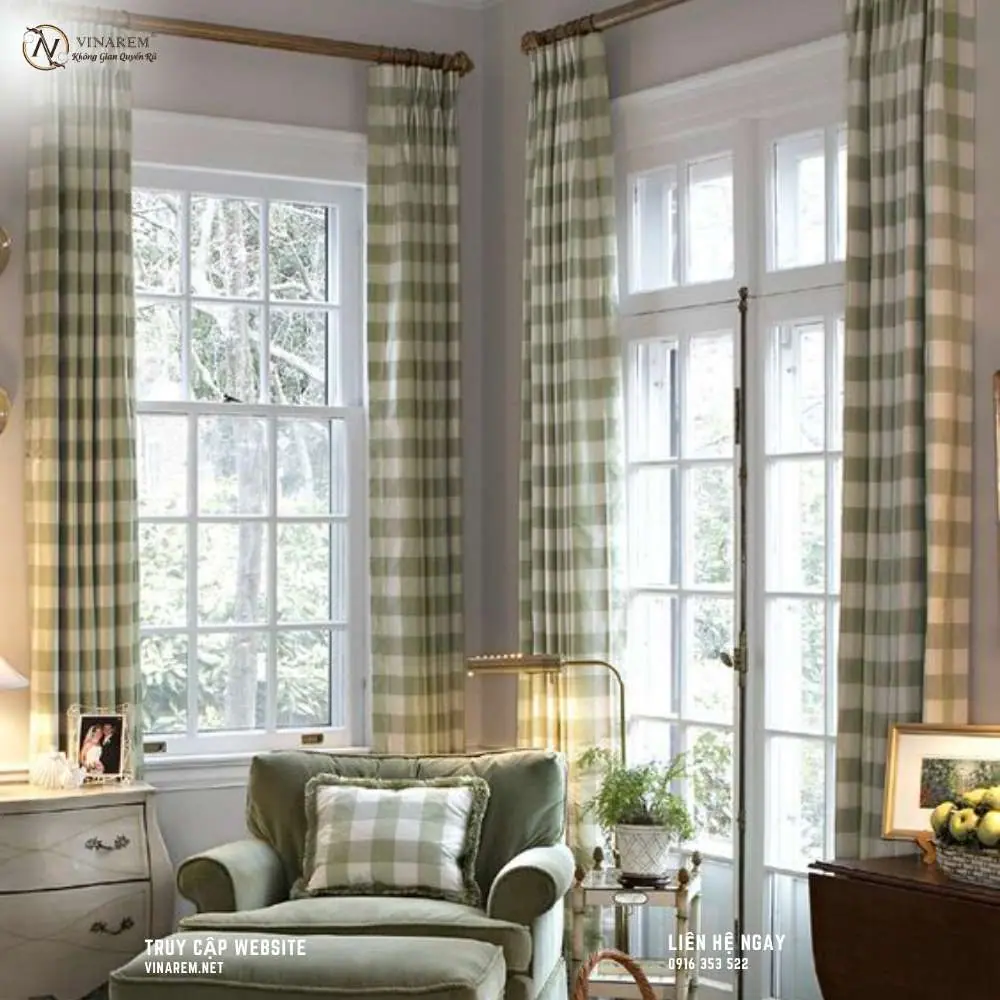 Với họa tiết caro độc đáo thích hợp với phong cách Hàn Quốc, Bắc Âu