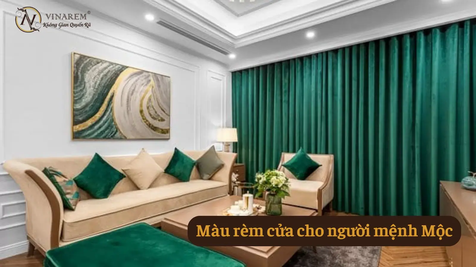 Tổng hợp màu rèm cửa cho người mệnh Mộc