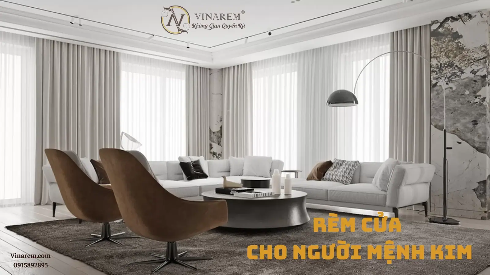 3 màu rèm cửa cho người mệnh Kim