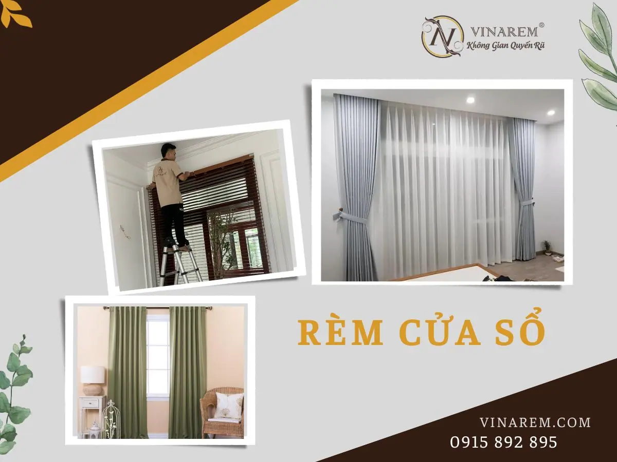 4 loại rèm cửa sổ không thể thiếu cho ngôi nhà bạn