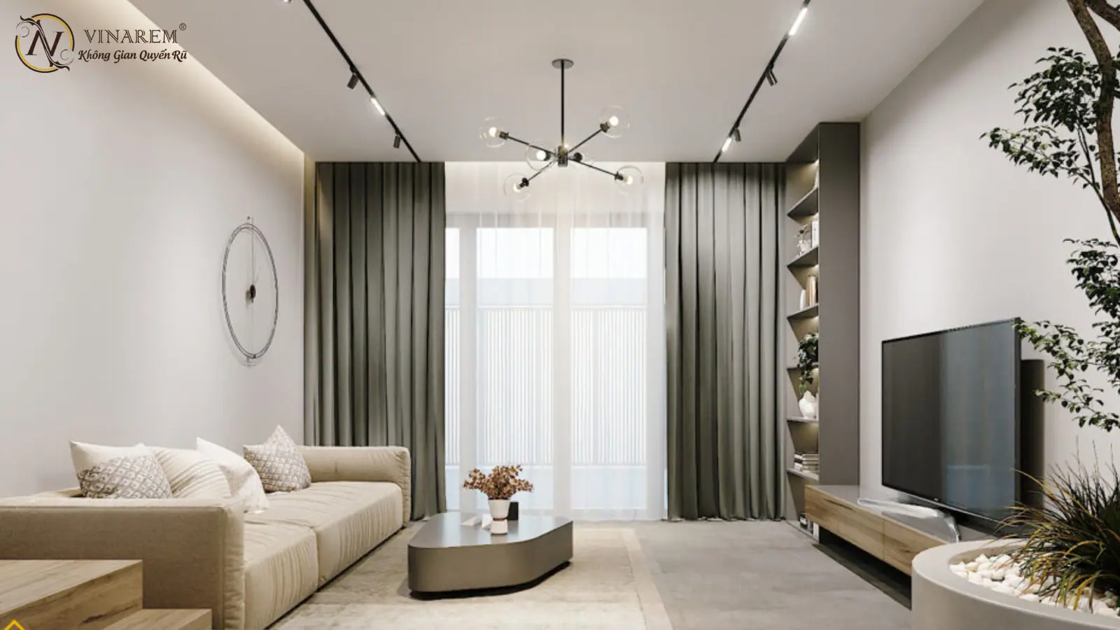 Rèm nhà phố chung cư