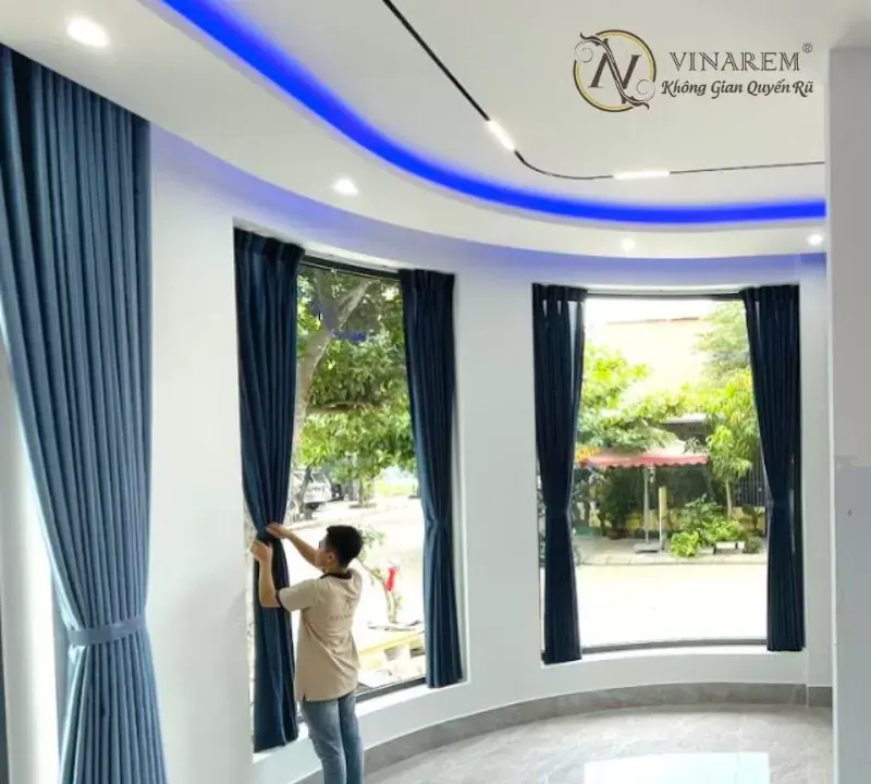 rem vai mot lop mau xanh duong vinarem.com jpg