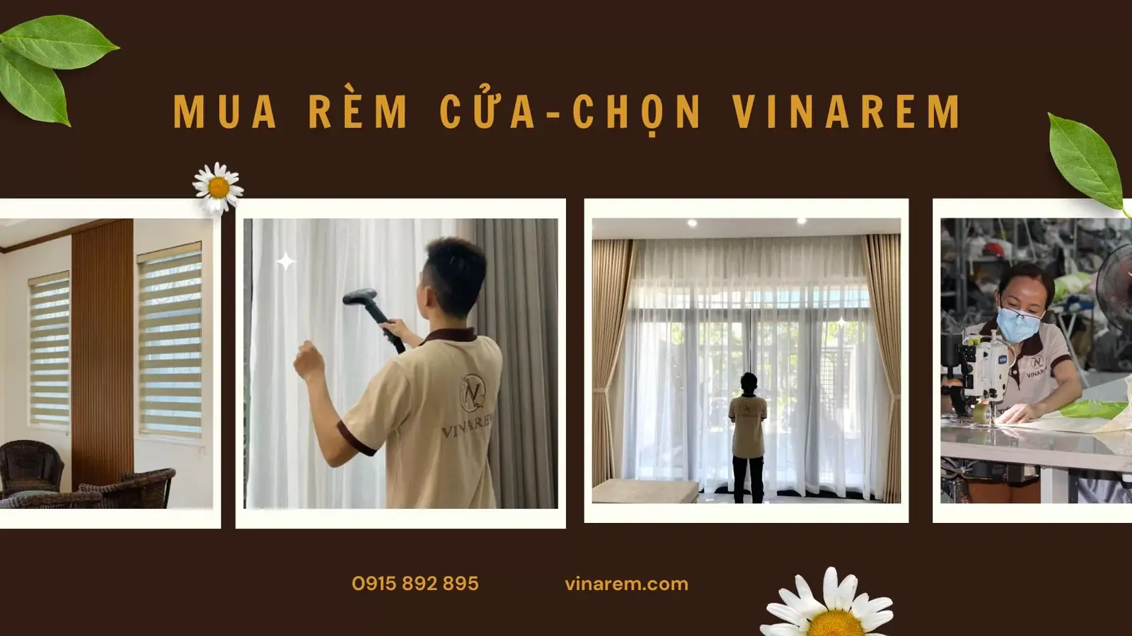 Mua rèm cửa tại Vinarem, tại sao không?