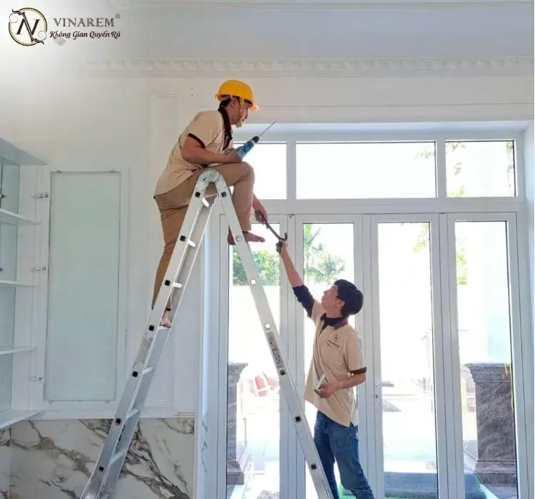 Hướng dẫn lắp rèm cầu vồng - Có 8 bước