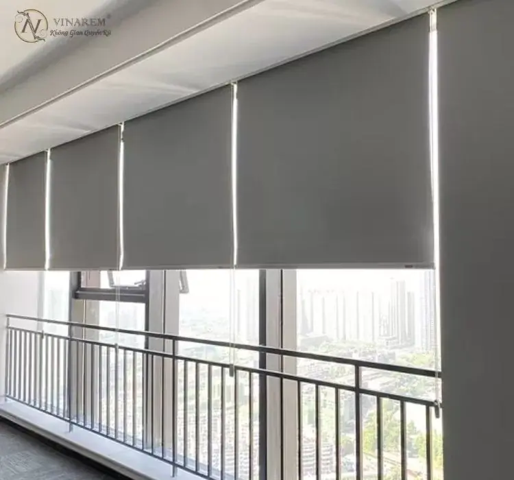 Rèm cuốn chống nắng - Rèm cuốn trơn